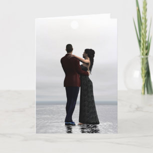 Dancing Couple Fine Art Anniversary Card