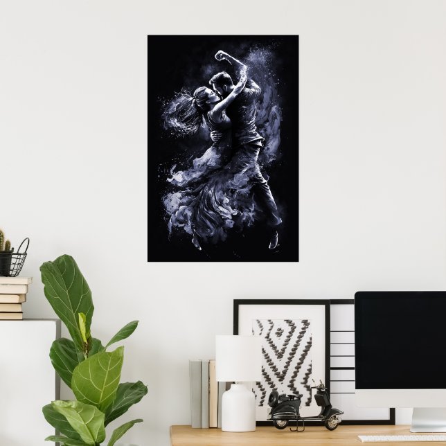 Dancing Couple Poster (Home Office)