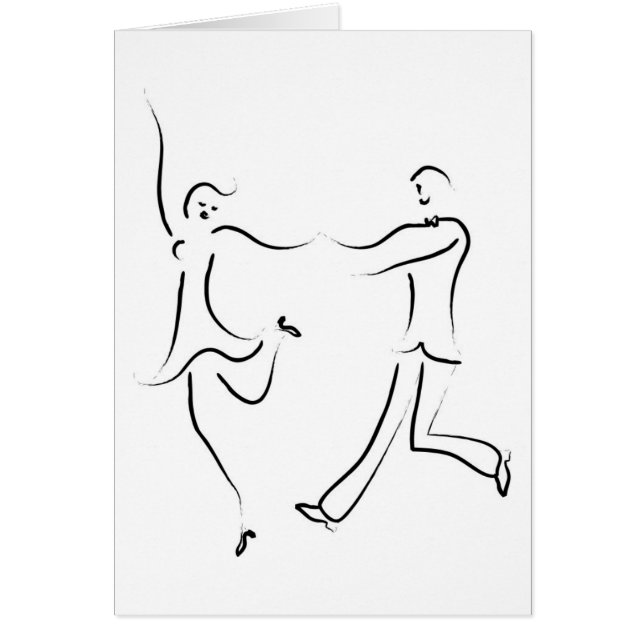 Dancing Couple Sketch (Front)