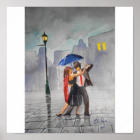 DANCING COUPLE UMBRELLA