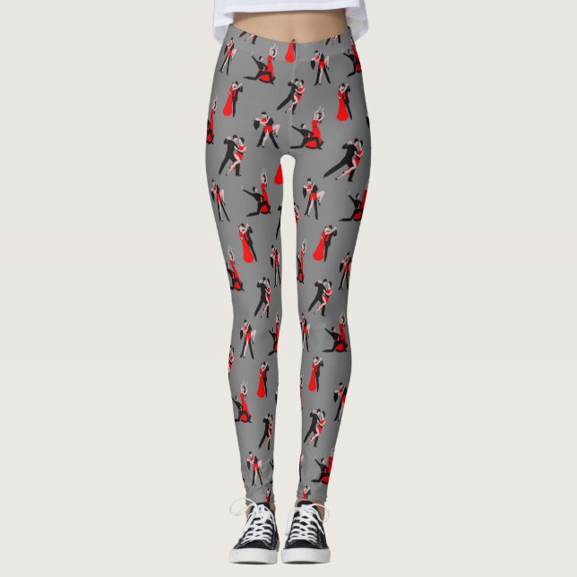 Dancing Couples Leggings (Front)