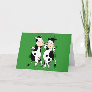Dancing Cows (mooviestars) Card