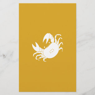 dancing crab stationery