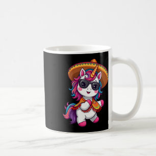 Dancing Cute Kawaii Unicorn Cinco De Mayo Fun For Coffee Mug