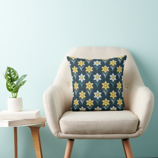 Dancing daffodil  cushion (Chair)