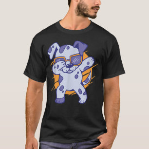 Dancing Dalmatian Dog Dancer Dance Step Puppy Pet  T-Shirt