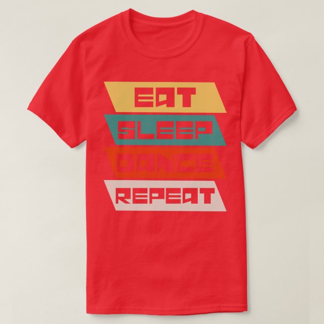 Dancing Dance Vintage T-Shirt (Design Front)
