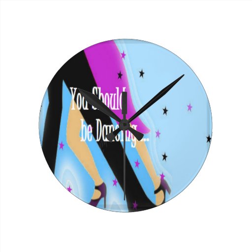 Dancing Design Wallclock