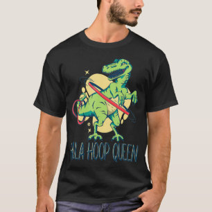 Dancing Dinosaur Hula Hoop Dinosaur Shirt T-rex Da
