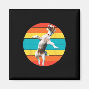 Dancing Dog Shirt - Dog Lover Vintage Funny Dancin Magnet