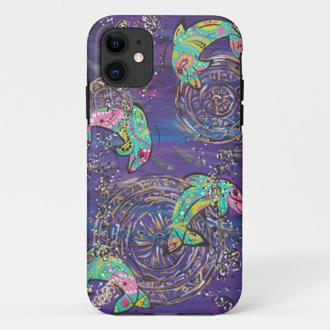 Dancing Dolphins Case-Mate ID iPhone 5 Case (Back)