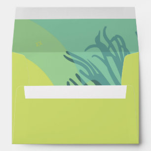 DANCING DOLPHINS Customisable Envelope Neon