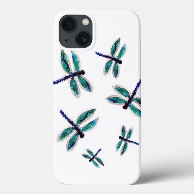 Dancing Dragonfly Art Case-Mate iPhone Case (Back)