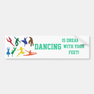 Dancing Dream Bumper Sticker