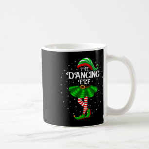 Dancing Elf Christmas Family Matching Women Girls Coffee Mug