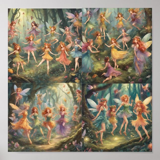 Dancing Fairies Poster (Front)