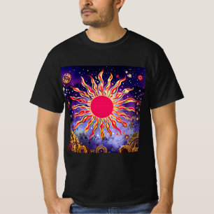 “Dancing Fire of the Cosmos” The Sun T-Shirt
