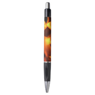 Dancing Fire Rubber Grip Pen