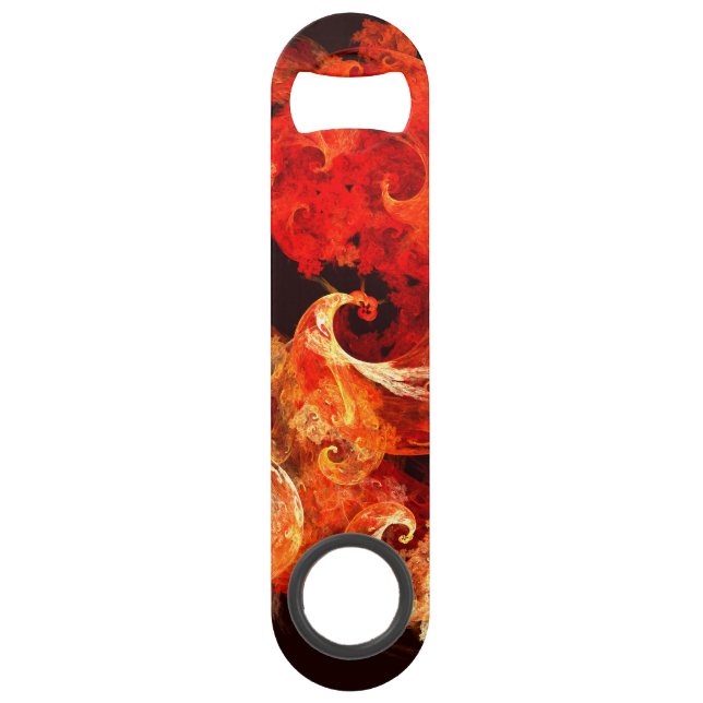 Dancing Firebirds Abstract Art (Front)