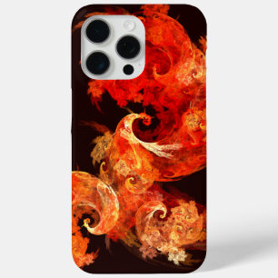 Dancing Firebirds Abstract Art iPhone 15 Pro Max Case