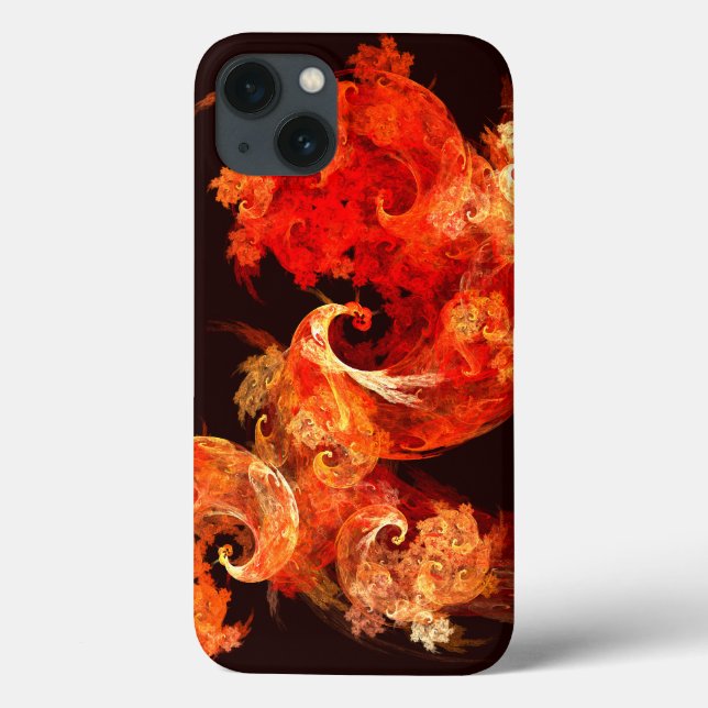 Dancing Firebirds Abstract Art iPhone 6 Case (Back)