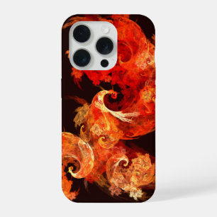 Dancing Firebirds Abstract Art iPhone 15 Pro Case