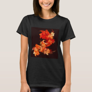 Dancing Firebirds Abstract Art T-Shirt