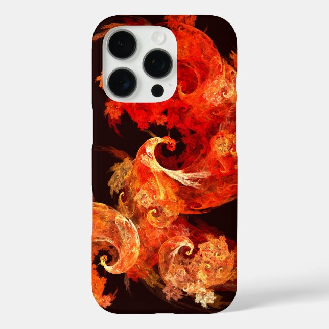 Dancing Firebirds Art Modern Fractal Abstract Case-Mate iPhone Case (Back)