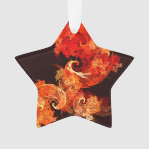 Dancing Firebirds Art Modern Fractal Abstract Ornament