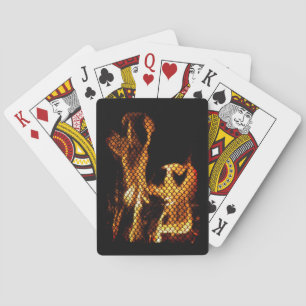 Dancing Flames Playing Cards