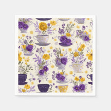 Dancing flower mugs
