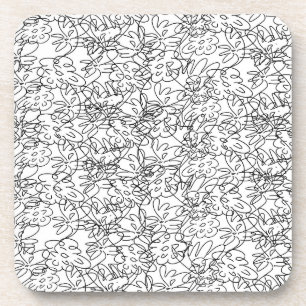 Dancing Flowers Coasters