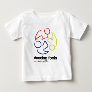 Dancing Fools (logo only, light -- INFANT) Baby T-Shirt
