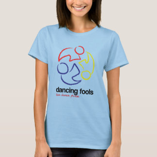 Dancing Fools (ringer t-shirt - logo only)