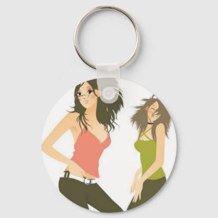 Dancing Friends - Key Chain