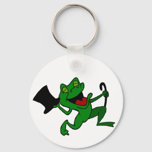 Dancing Frog Key Ring