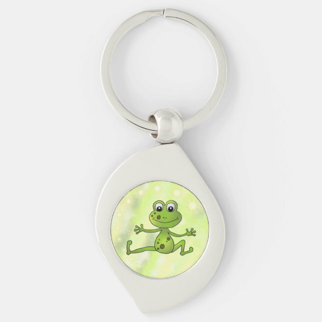 dancing frog key ring (Front)