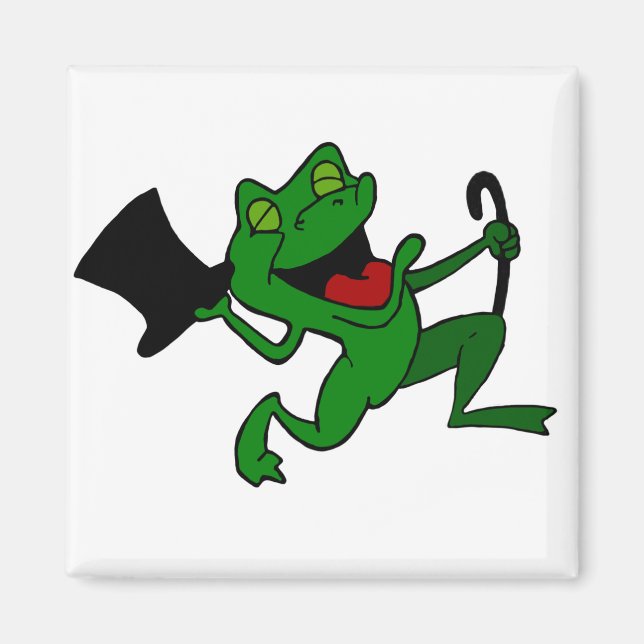 Dancing Frog Magnet (Front)