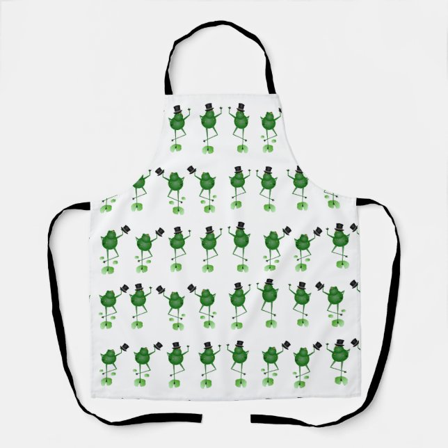 Dancing Frogs Apron (Front)