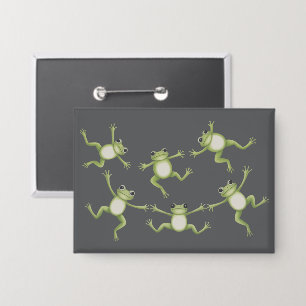 Dancing Frogs Cute Amphibian Nature Lover Gift