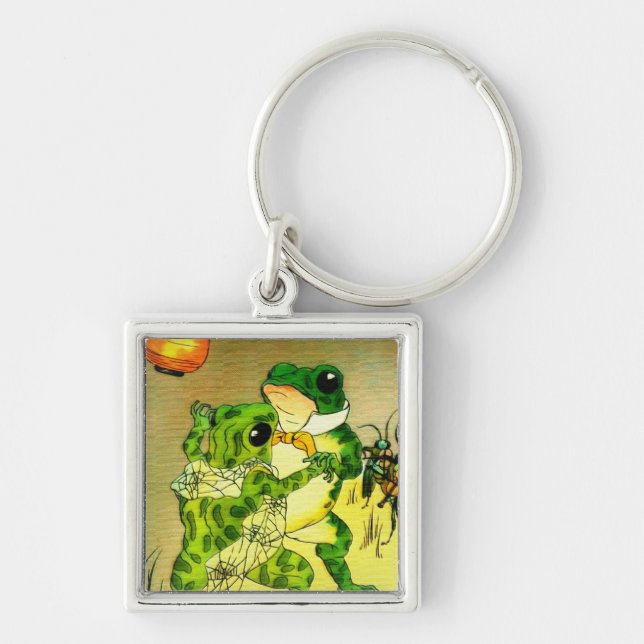 Dancing Frogs Key Ring (Front)