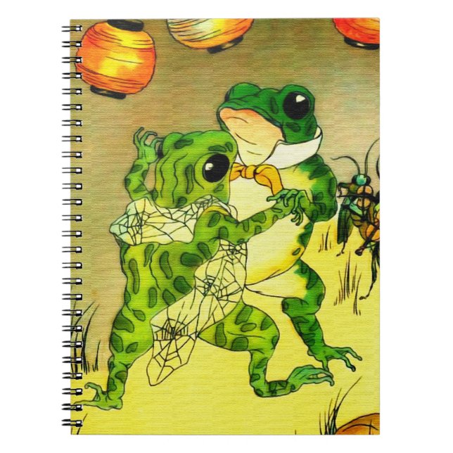 Dancing Frogs Notebook (Front)