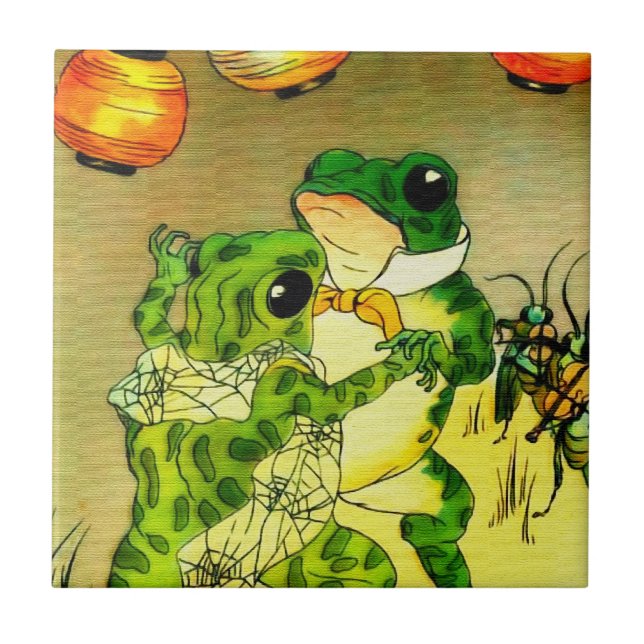 Dancing Frogs Tile (Front)