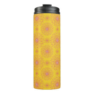 Dancing Galaxy Cosmic Drinkware Pattern Thermal Tumbler