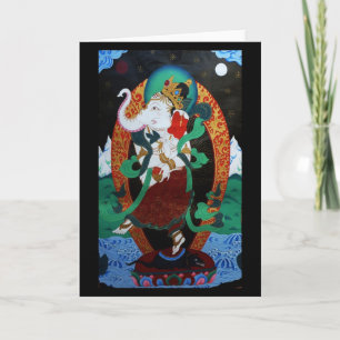 Dancing Ganesh Greeting Card