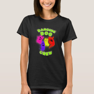 Dancing Ghost Boo Crew Halloween Party T-Shirt