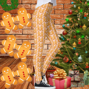 Dancing Gingerbread - Christmas Leggings