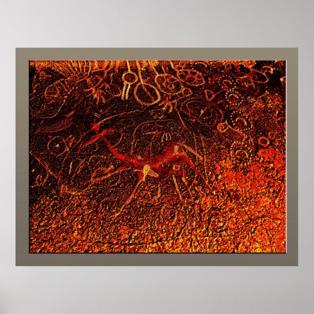 Dancing Giraffe Poster (Front)