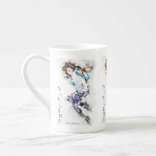Dancing Girl 2 Bone China Mug