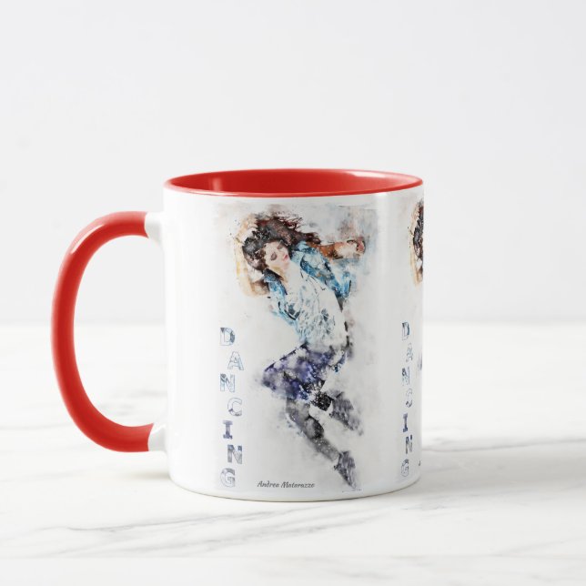Dancing Girl 2  Mug (Left)